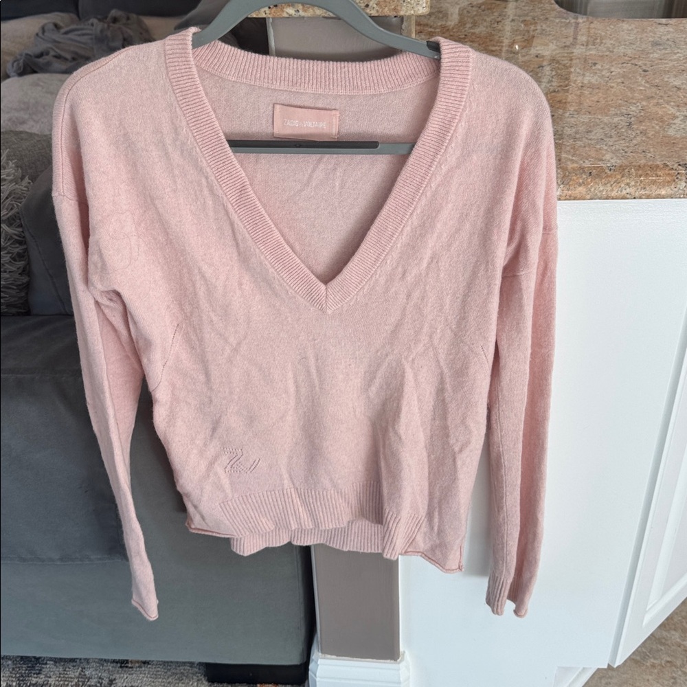 Zadig & Voltaire Blush Cashmere Sweater
